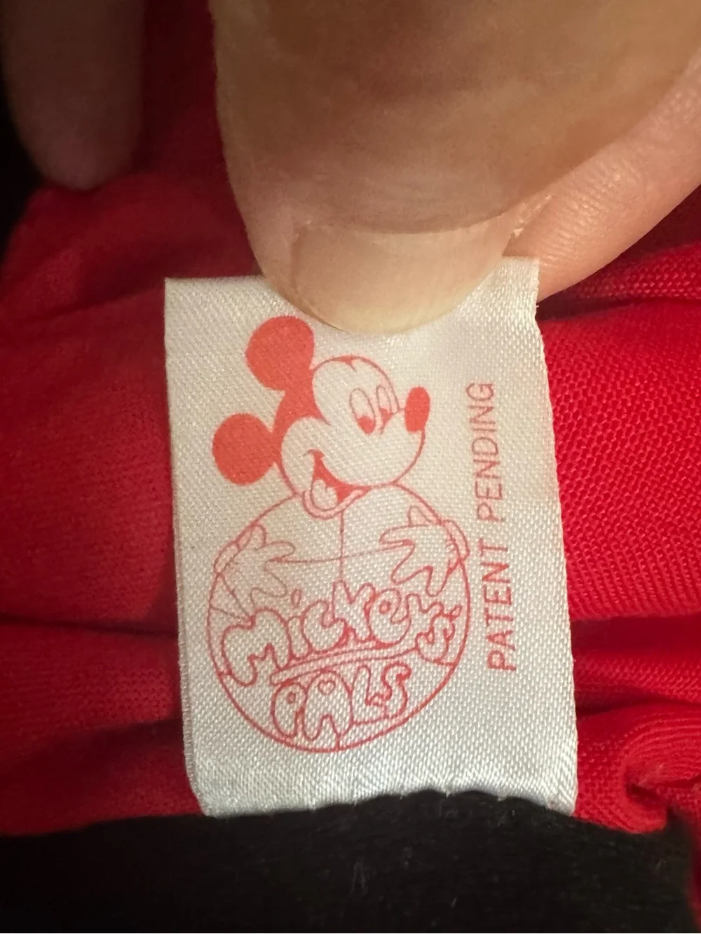 Vintage Walt Disney Mickey Mouse Backpack
